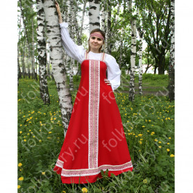 Традиционная славянская и русская одежда в Москве